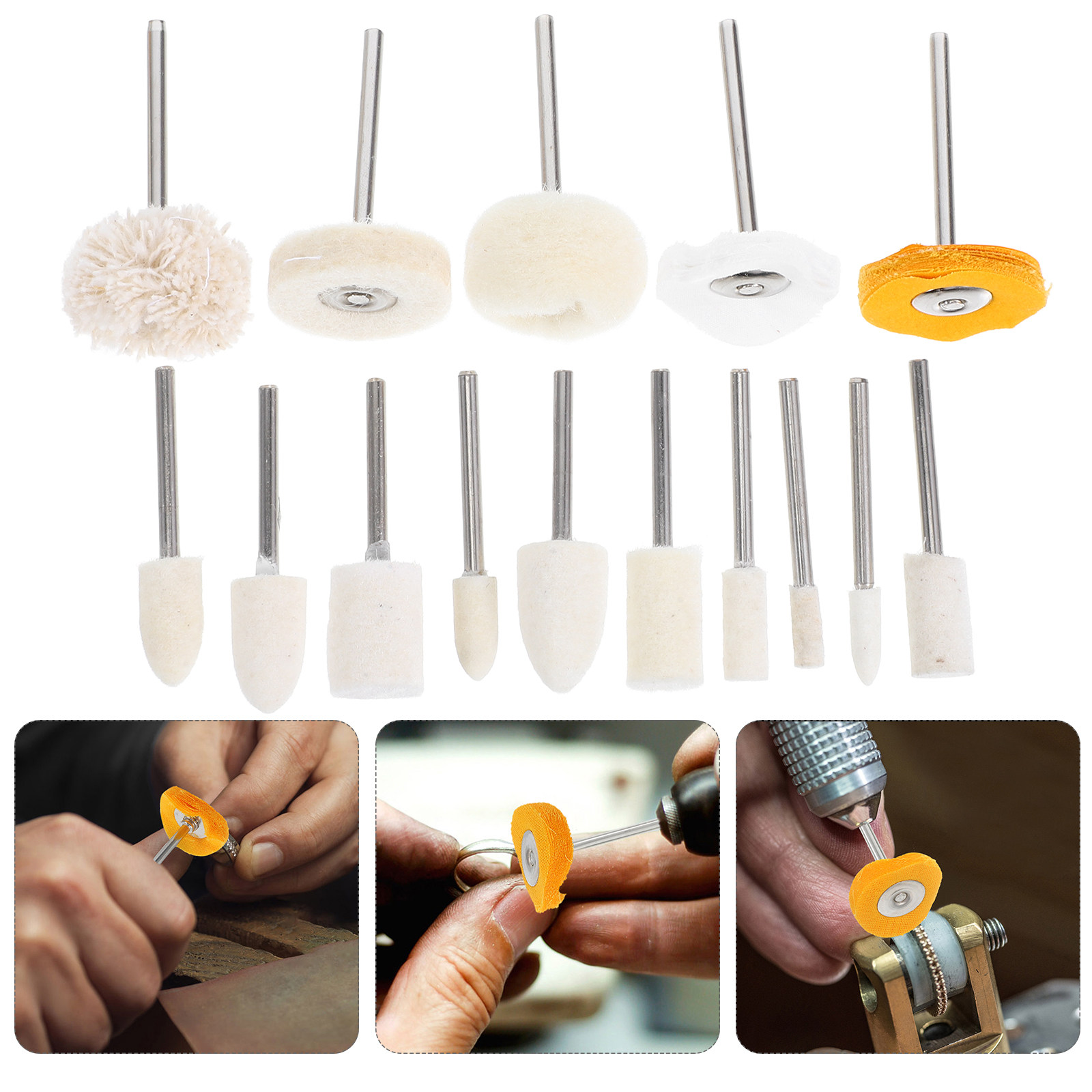 Jewelry With Watches - 50 Stuks Mini T-Vormige Polijsten Buffing