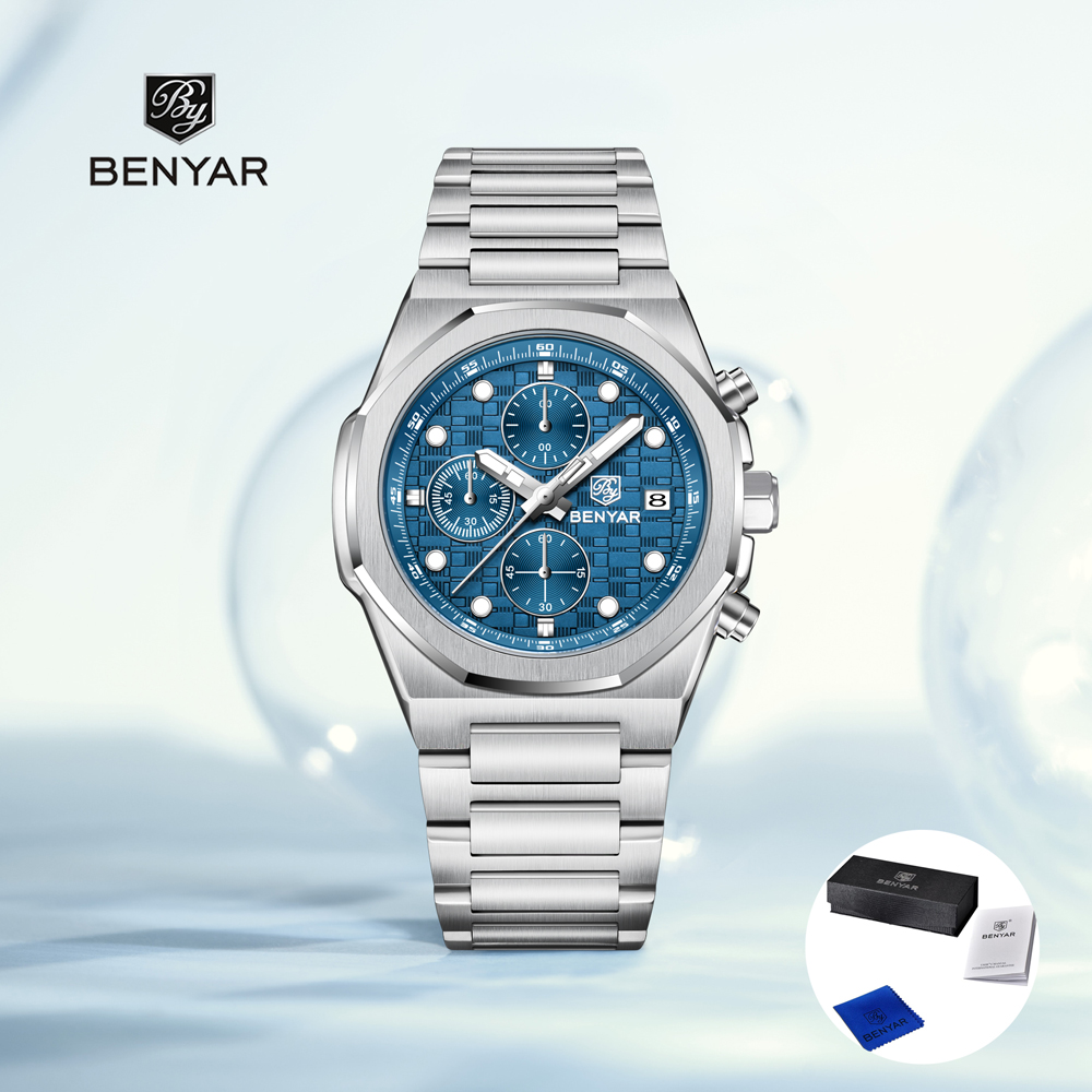 Jewelry Style Watches - 2023 Nieuwe BENYAR heren Horloges Top