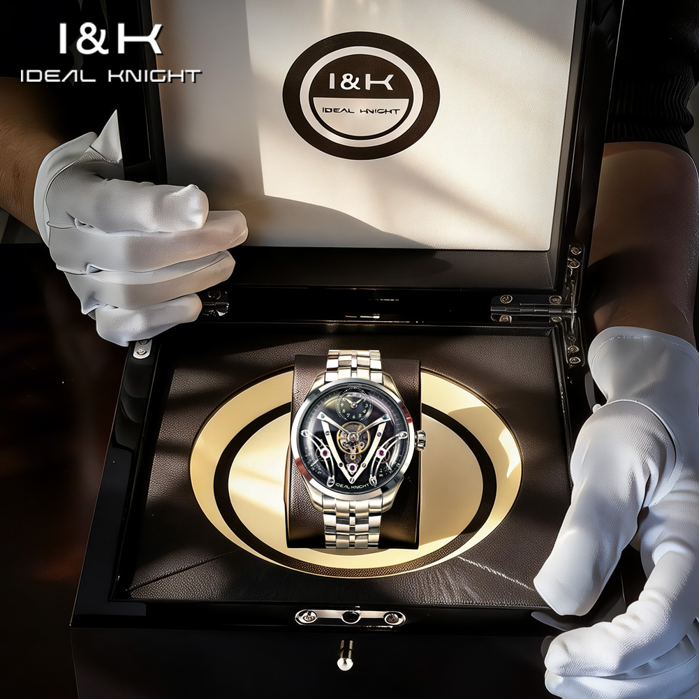 Mens Mechanical Watch - IDEAL KNIGHT 6821 Merk originele authentieke