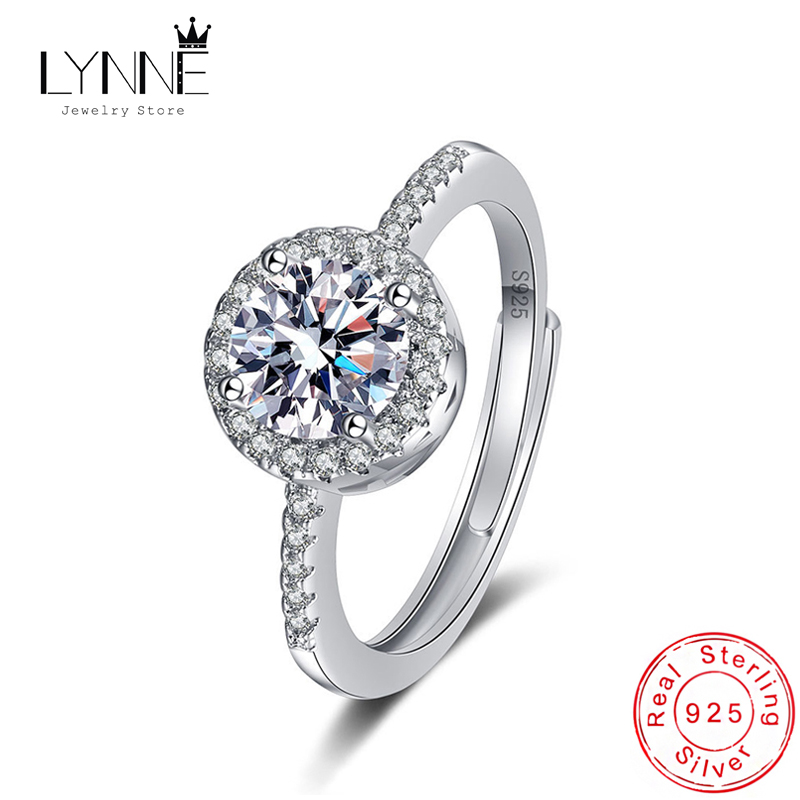 Statement Cocktail Ring - Nieuwe 925 Sterling Zilver Ronde AAA