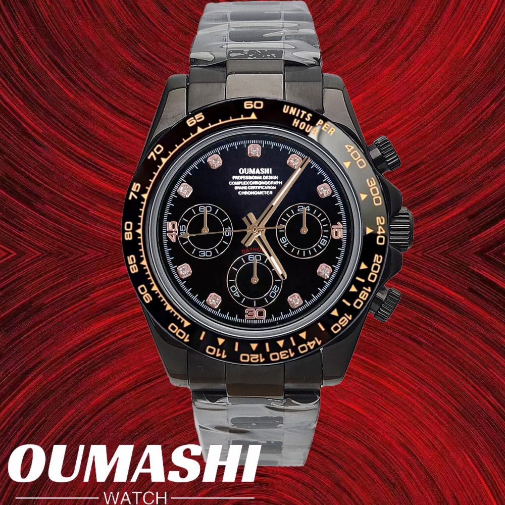 Leather Bracelet - VK63 horloges 39,3 mm luxe horloge