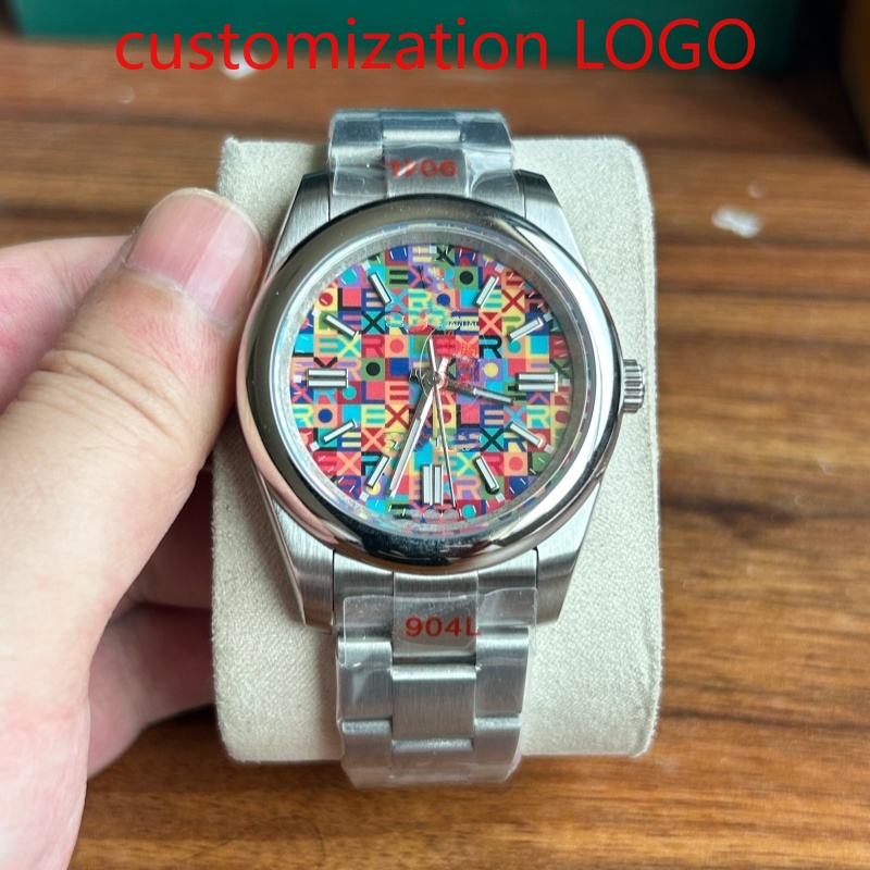 Jewelry With Watches - 31mm/36mm/40mm Kleurrijk Luxe Automatisch uurwerk 904L