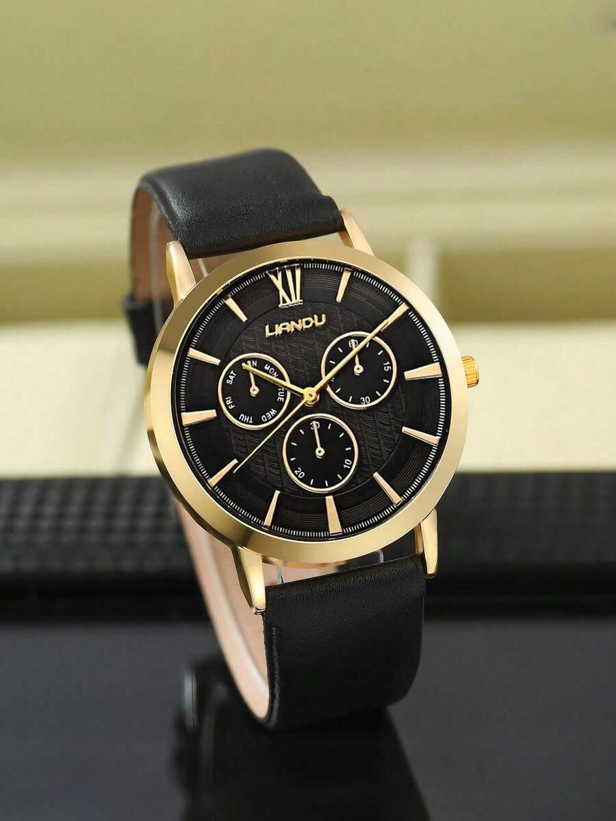 Jewelry With Watches - LIANDU LIANDU 1 Set Herenmode Casual