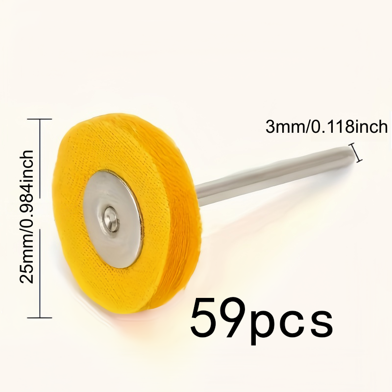 59 stuks 3 mm geel polijstdoek - Jewelry With Watches recensie en prijs