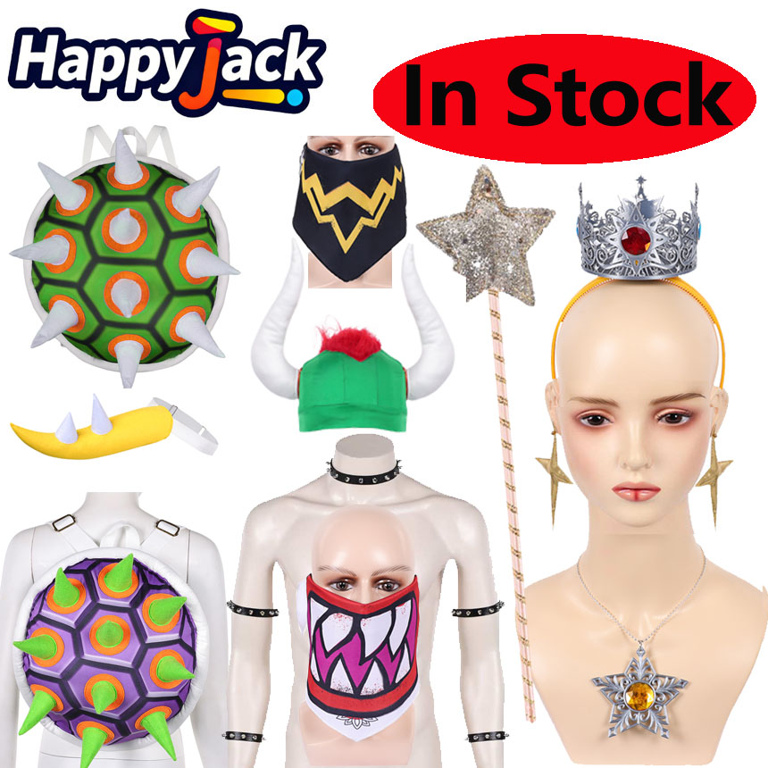 Bowser Jr Cosplay Sjaal Masker - Leather Bracelet recensie en prijs