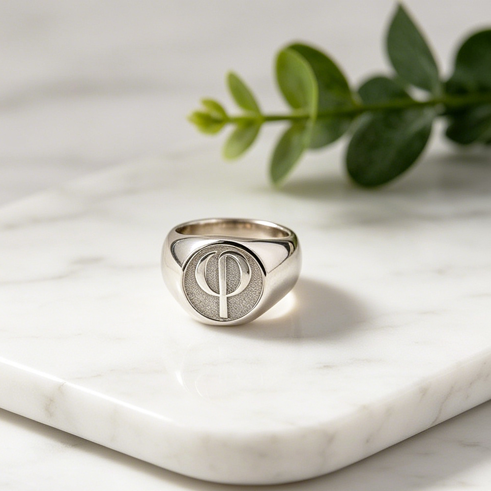 15mm Op maat gemaakte signet h - Statement Cocktail Ring recensie en prijs