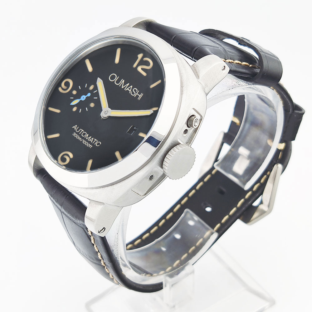 44 mm herenhorloge Seagull ST2 - Leather Bracelet recensie en prijs