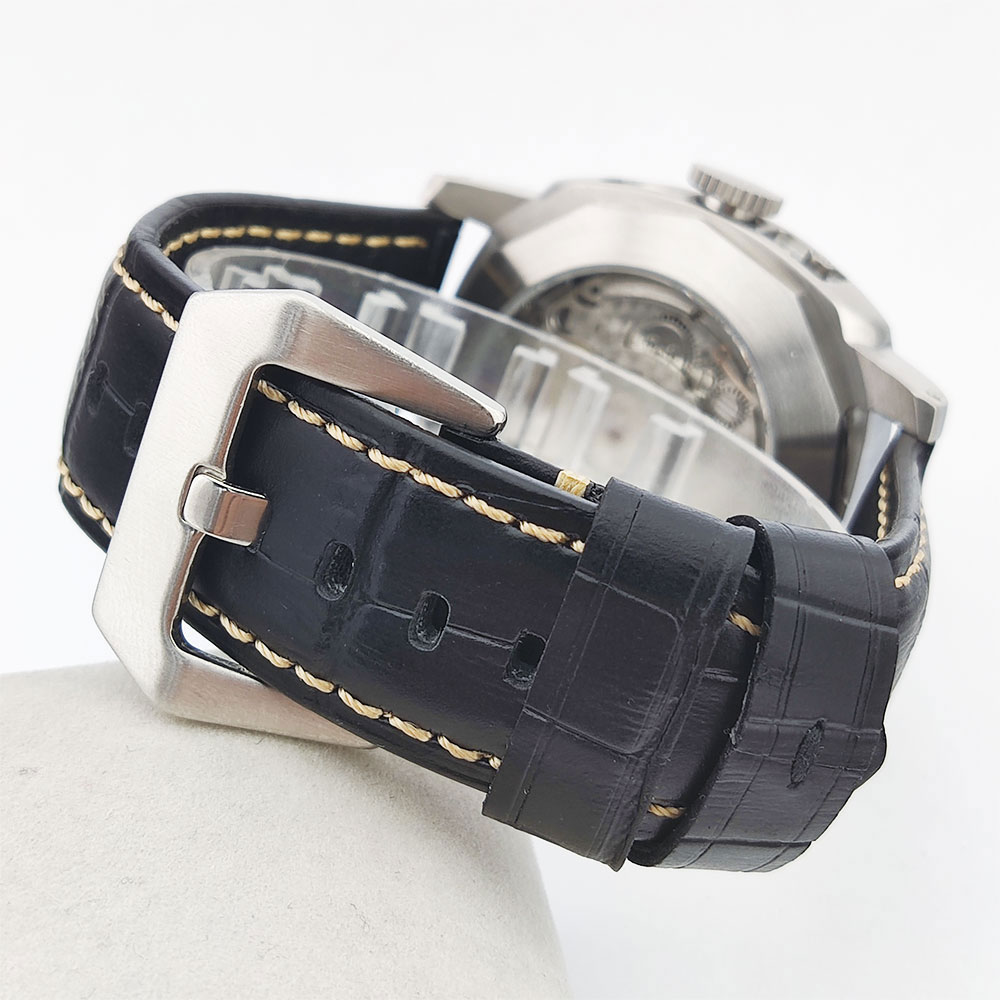 44 mm herenhorloge Seagull ST2 - Leather Bracelet recensie en prijs