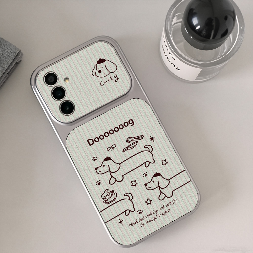 Cartoon Dachshund Telefoonhoes - Leather Bracelet recensie en prijs