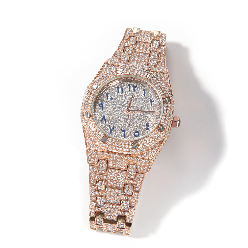 De Bling Koning Arabische Cijf - King'S Jewelry Watches recensie en prijs