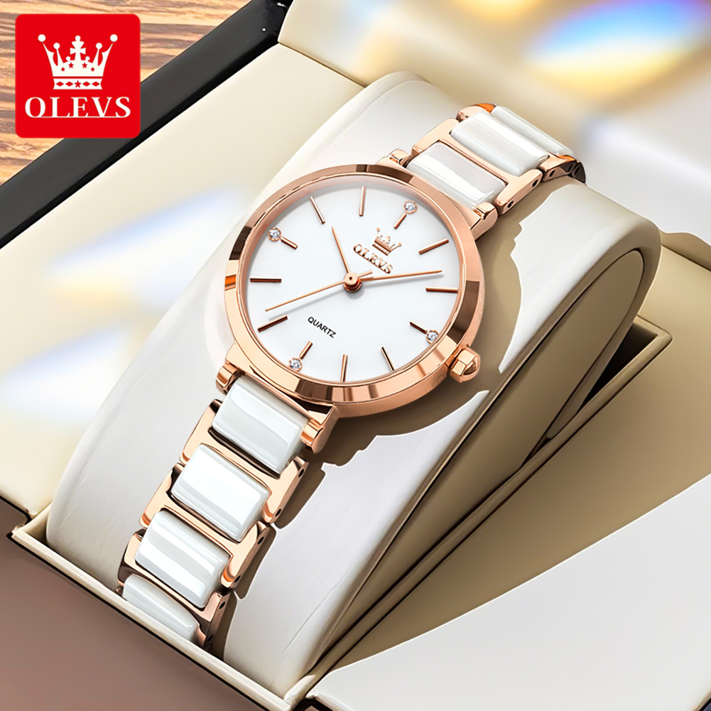 OLEVS Dameshorloge 5877 Luxe E - Jewelry Bracelet Watches recensie en prijs