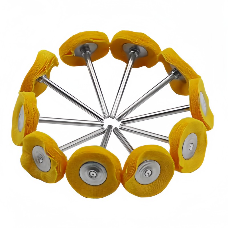 24 stuks 3 mm geel polijstdoek - Jewelry With Watches recensie en prijs
