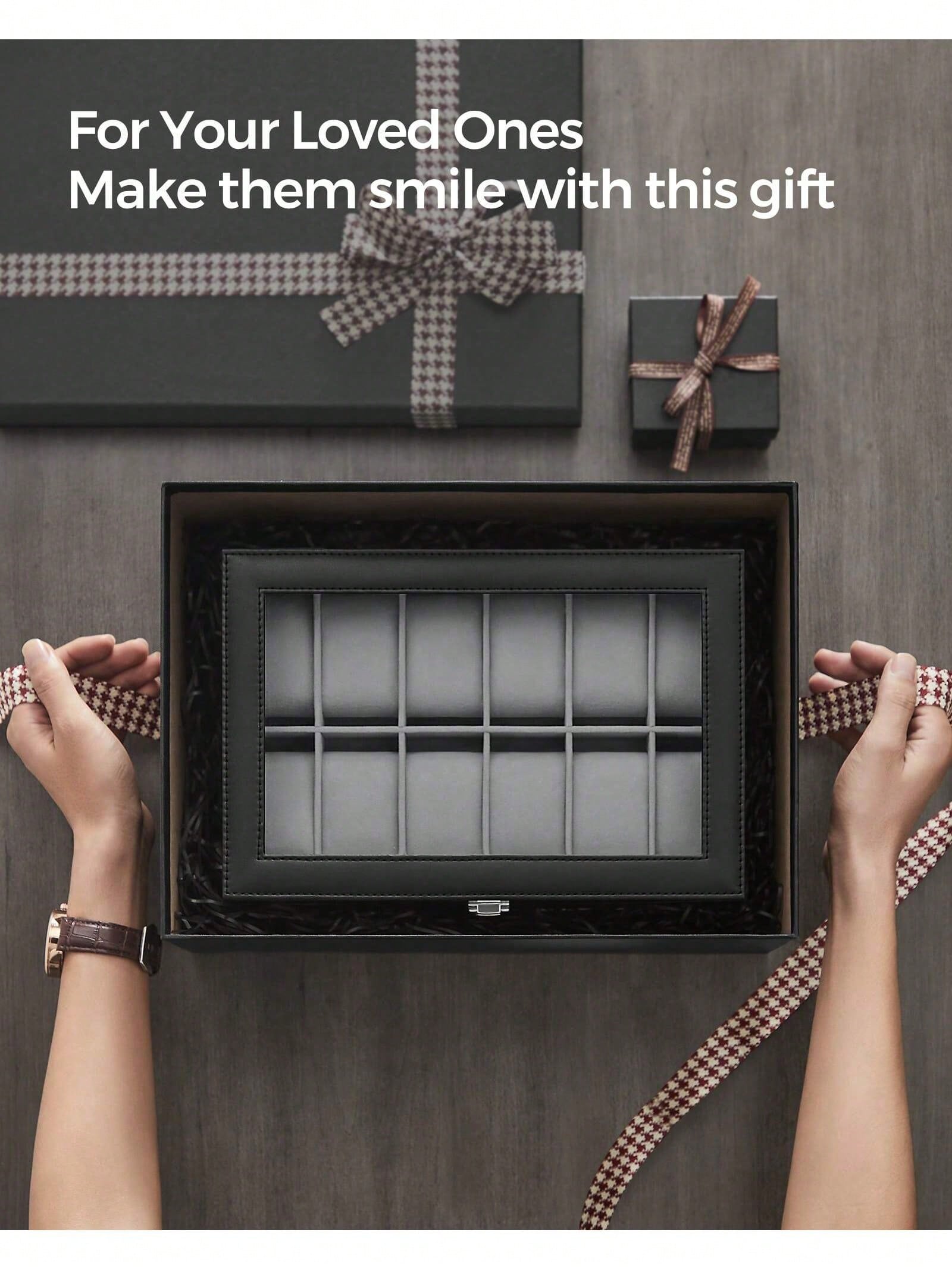 12-vakjes afsluitbare horloged - Jewelry Bracelet Watches recensie en prijs