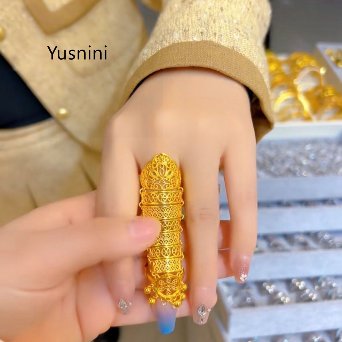 Hot Selling Nieuwe Dubai Siera - Statement Cocktail Ring recensie en prijs