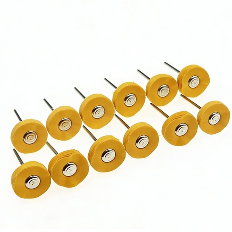 21 stuks 3 mm geel polijstdoek - Jewelry With Watches recensie en prijs