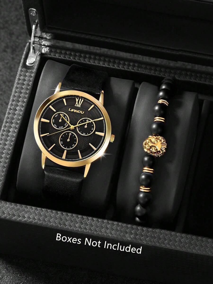 LIANDU LIANDU 1 Set Herenmode  - Jewelry With Watches recensie en prijs