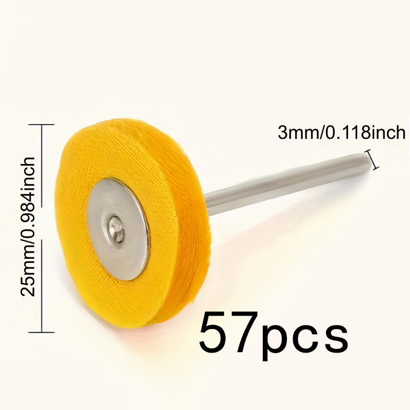 57 stuks 3 mm geel polijstdoek - Jewelry With Watches recensie en prijs
