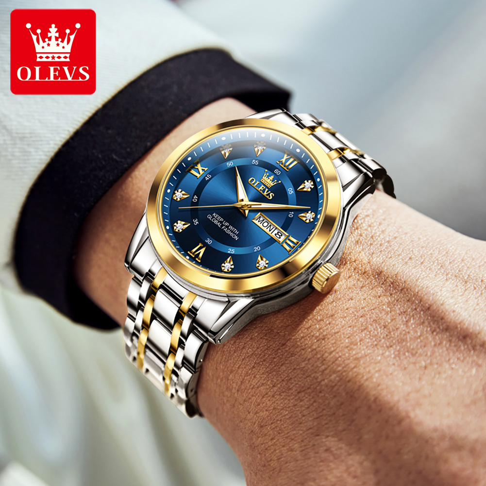 OLEVS merk mode herenhorloges  - Jewelry Style Watches recensie en prijs