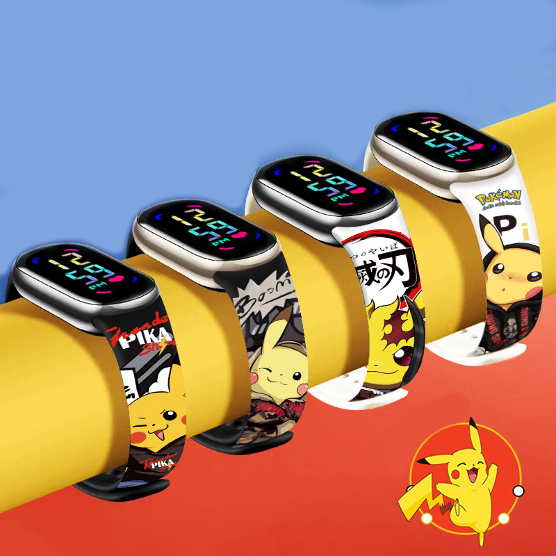 Pikachu LED-kinderhorloge Wate - Jewelry Bracelet Watches recensie en prijs