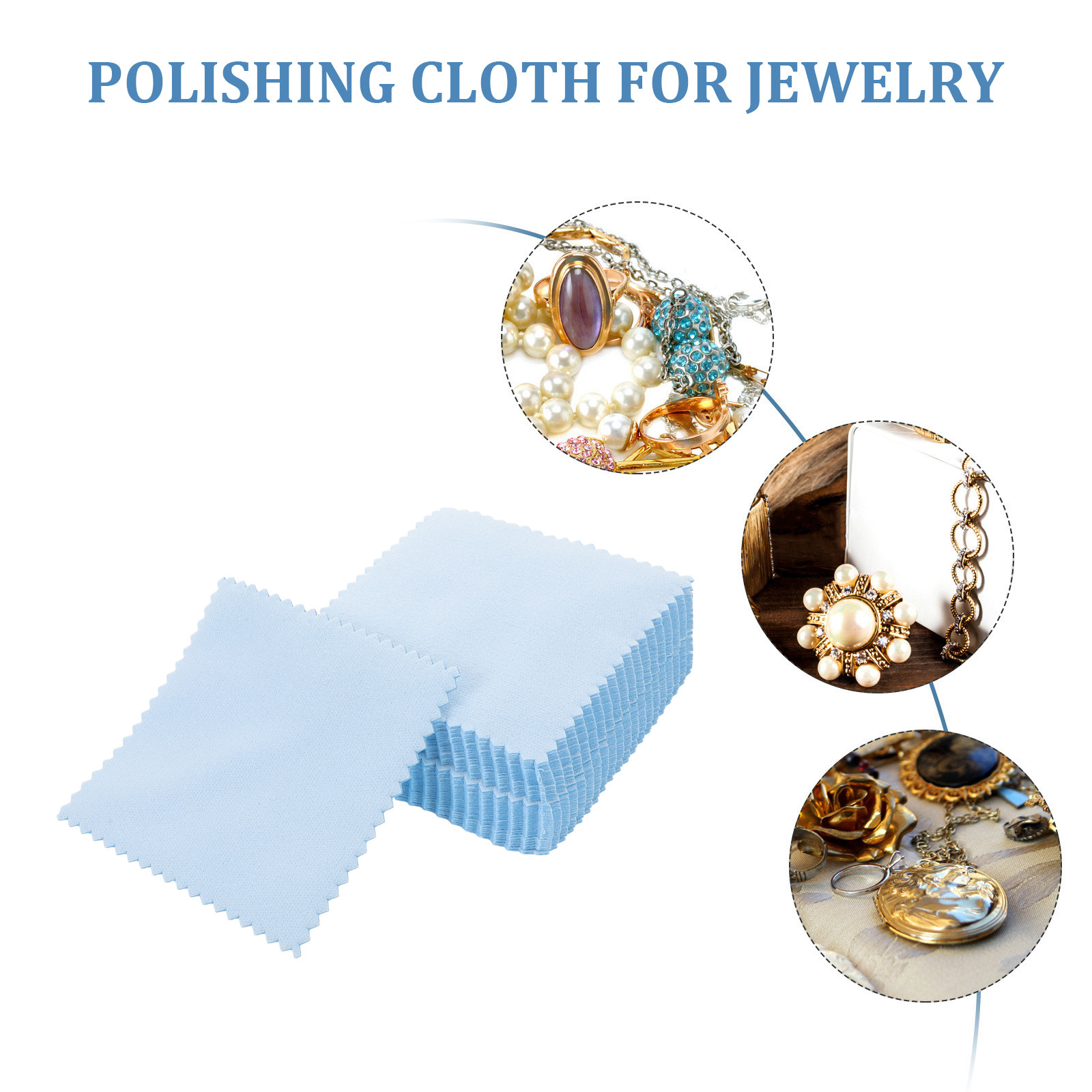 50 Stuks Zilver Polijstdoek Si - Jewelry With Watches recensie en prijs