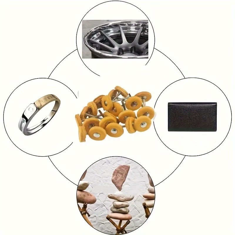 38 stuks 3 mm geel polijstdoek - Jewelry With Watches recensie en prijs