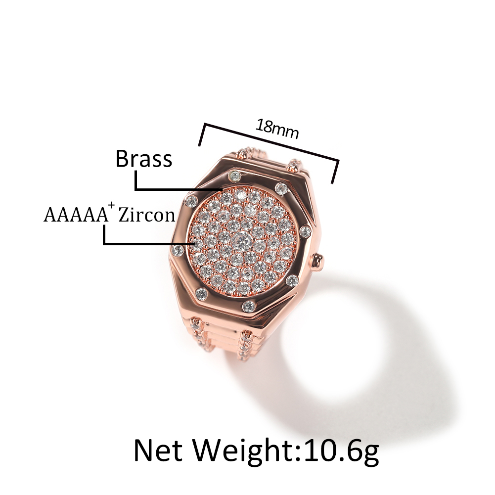 DE BLING KONING Geometrische O - King'S Jewelry Watches recensie en prijs