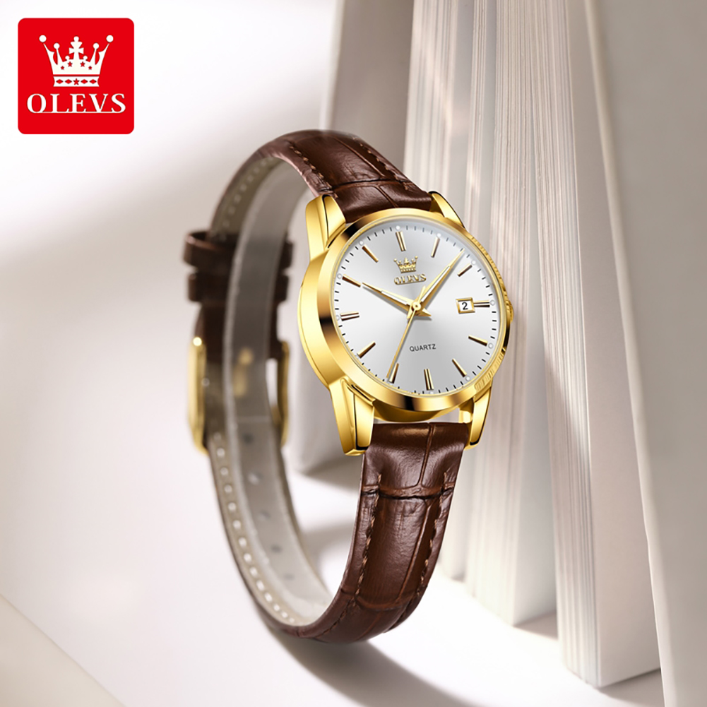 OLEVS 6898 Dameshorloge Origin - Leather Bracelet recensie en prijs