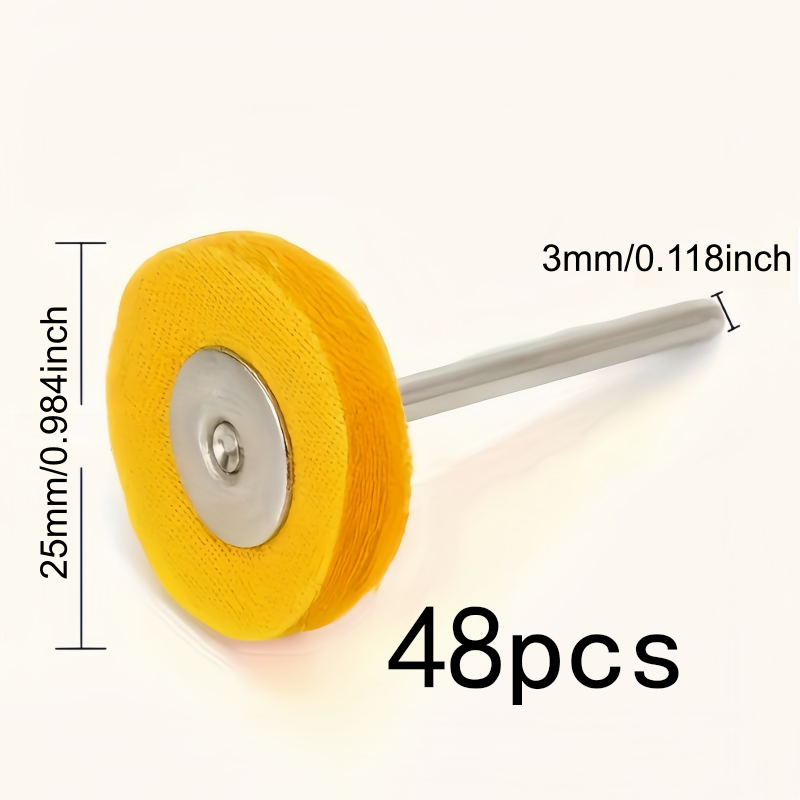 48 stuks 3 mm geel polijstdoek - Jewelry With Watches recensie en prijs